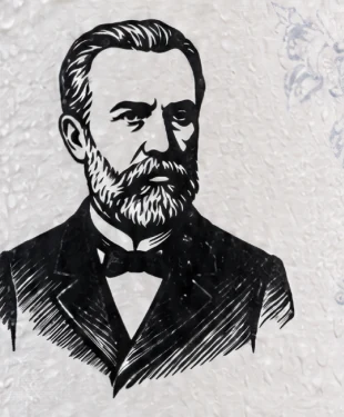 Portret Henryka Dołkowskiego — rycina